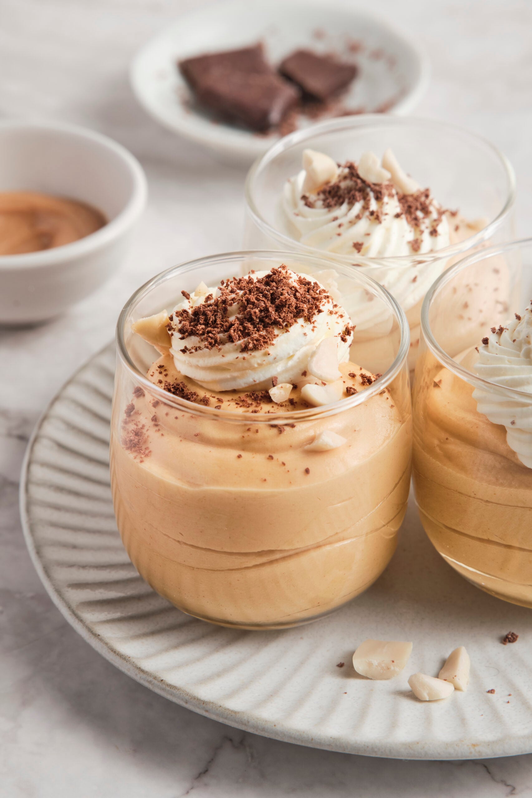 Peanut Butter Mousse Recipe - foodfaithfitness