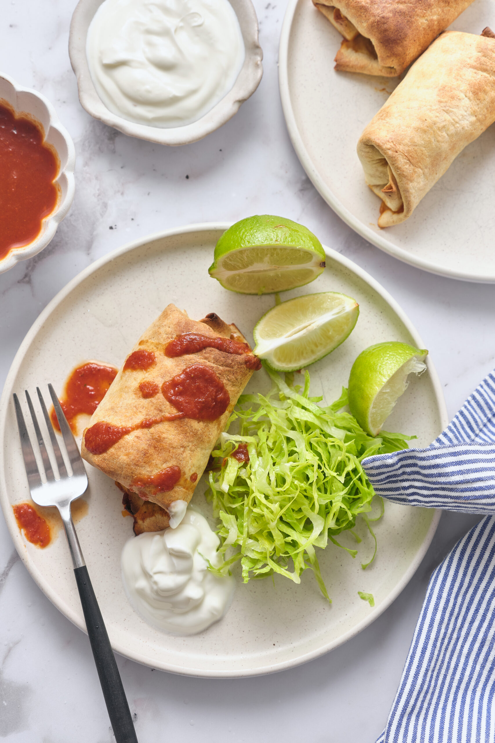 Chimichangas Recipe - foodfaithfitness
