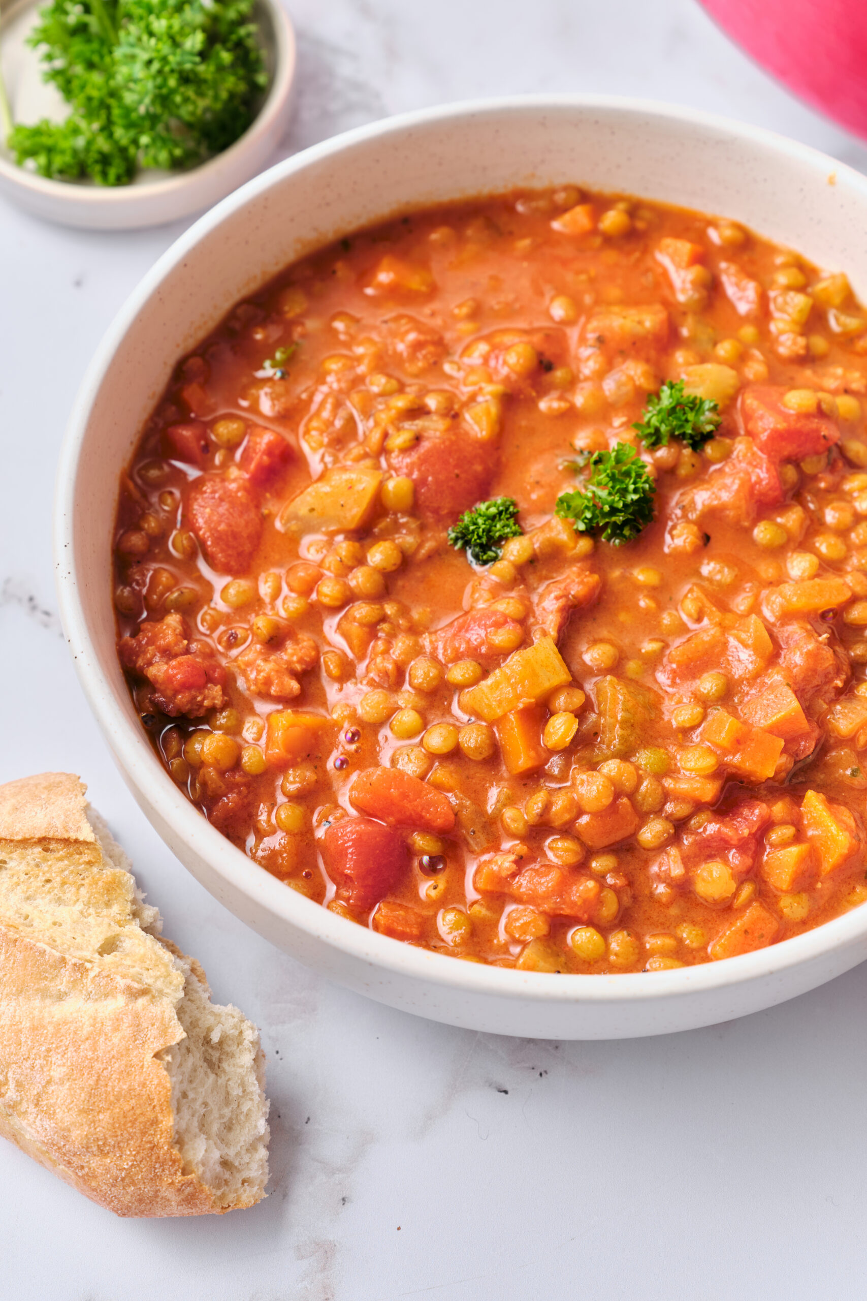 Sausage and Lentil Soup - foodfaithfitness