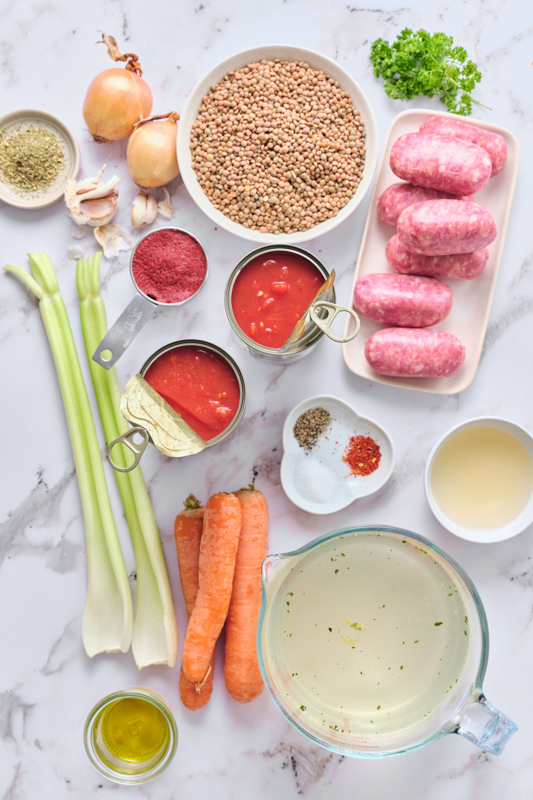 Sausage and Lentil Soup - foodfaithfitness