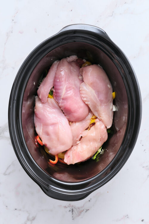 Slow-Cooker Chicken Fajitas - step 2