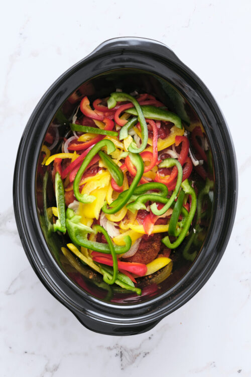 Slow-Cooker Chicken Fajitas - step 4