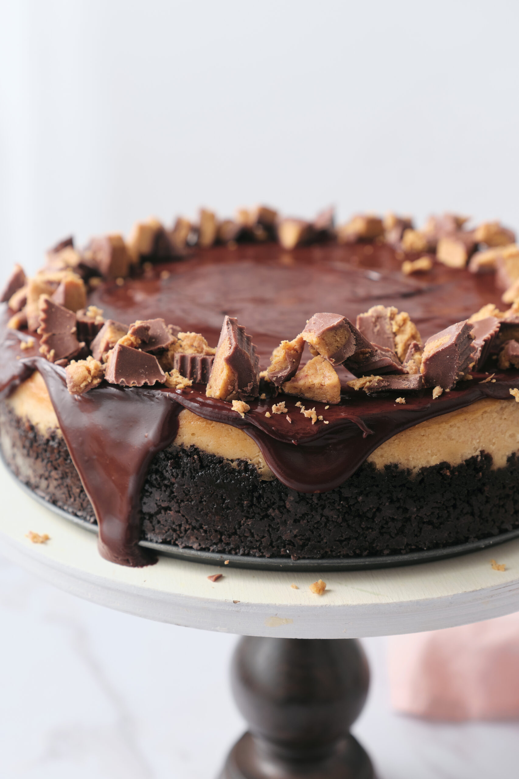 Peanut Butter Cheesecake Recipe - foodfaithfitness