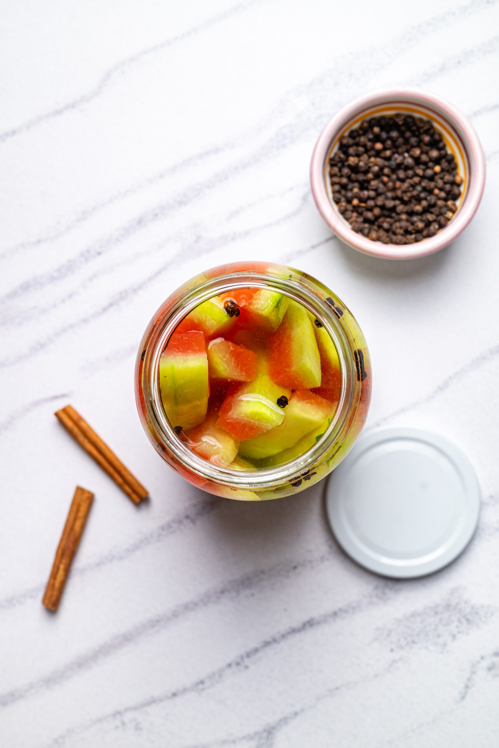 Watermelon Rind Pickles - foodfaithfitness